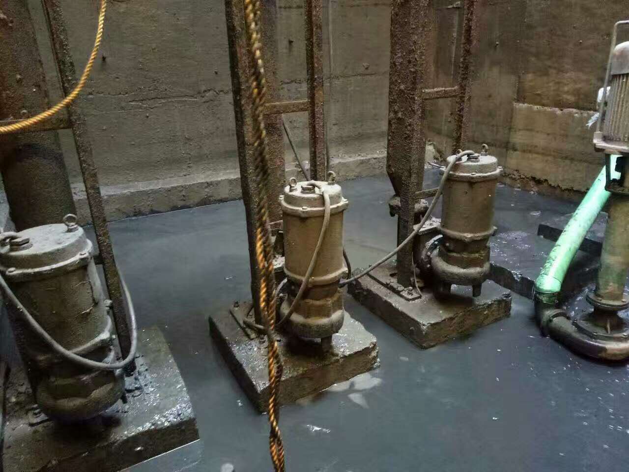 普陀污水池清理